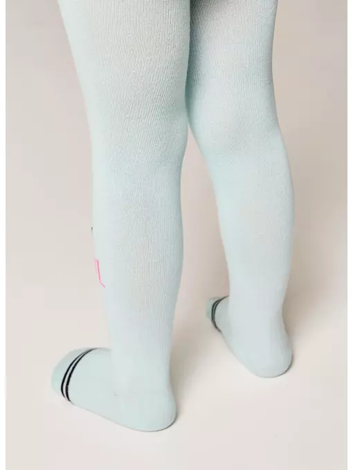 Колготки детские (рисунок) kids 3280 брестские 1004 св.лазурный, 14С3280, 104-110 (16), БРЕСТСКИЕ,  - 3