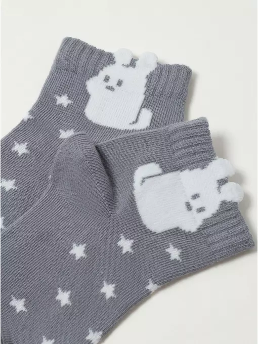 Носки детские (с пикотом) tip-top 965 серый, 23С-110/1СП, 14, CONTE-KIDS,  - 5