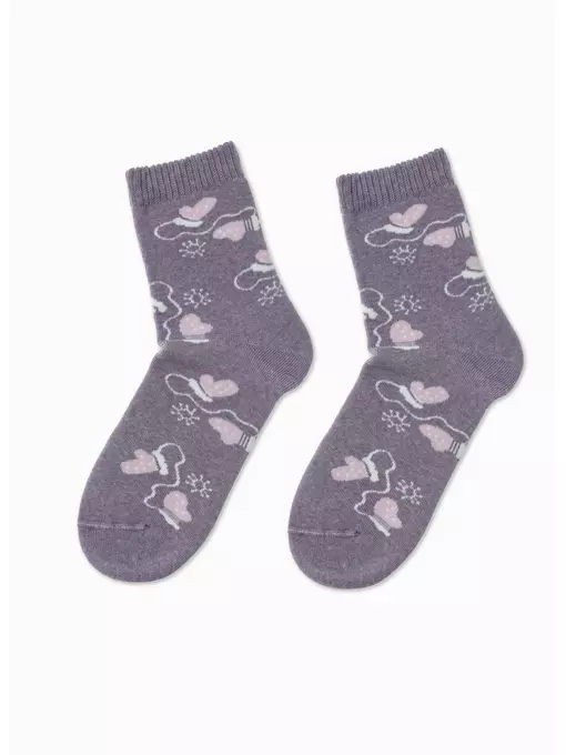 Носки женские махровые arctic 1408 брестские 601 бл.сиреневый меланж, 15С1408, 36-37 (23), БРЕСТСКИЕ,  - 3