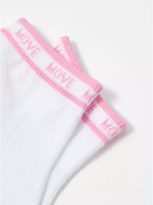 Носки детские (короткие) active 580 белый-розовый, 13С-34СП, 18, CONTE-KIDS,  - 5