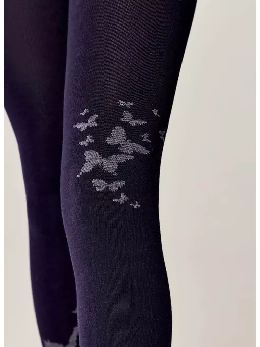 Колготки детские (рисунок) school 3280 брестские 1012 темно-синий, 14С3280, 152-158 (23), БРЕСТСКИЕ,  - 4