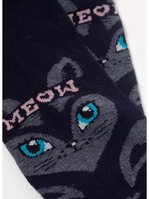 Колготки детские (рисунок) school​ 3280 брестские 1011 темно-синий, 14С3280, 116-122 (18), БРЕСТСКИЕ,  - 5