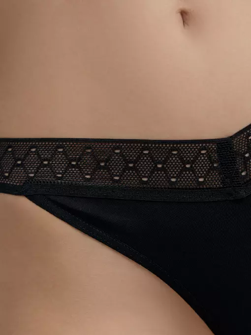 Трусы женские mix&match lta 2508 black, 22С-2521ТСП, 90/XS, CONTE ELEGANT,  - 2