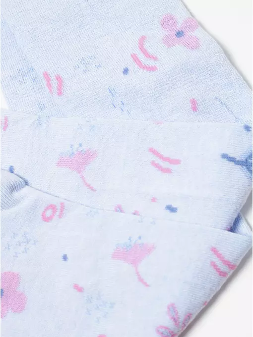 Колготки детские хлопковые tip-top 675 голубой, 4С-03СП, 92-98 (14), CONTE-KIDS,  - 6