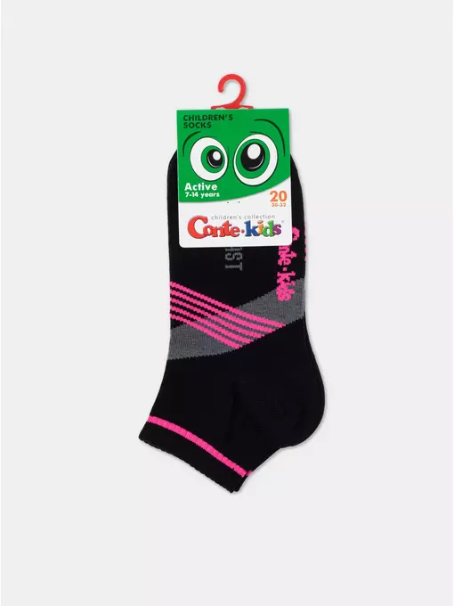 Носки детские (короткие) active 956 черный, 13С-34СП, 20, CONTE-KIDS,  - 6