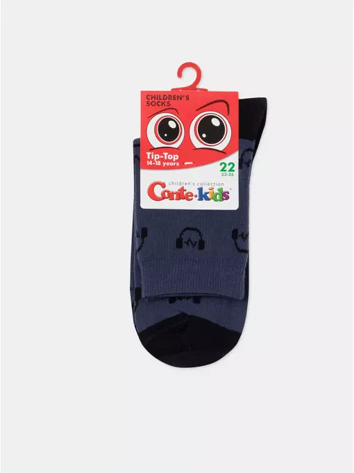 Носки детские tip-top 963 темно-синий, 5С-11СП, 24, CONTE-KIDS,  - 5