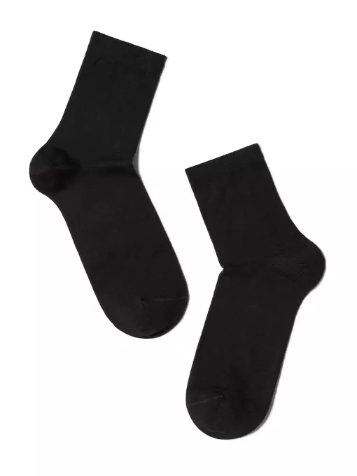 Классические женские носки из хлопка 3dsocks 000 черный, 24С-2СП, 36-38 (23-25), CONTE ELEGANT,  - 3