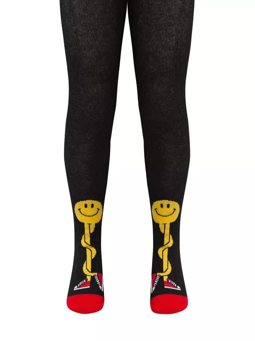 Колготки детские хлопковые tip-top 683 черный, 4С-03СП, 92-98 (14), CONTE-KIDS,  - 2