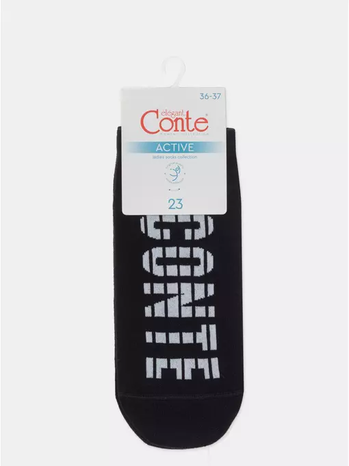 Носки женские короткие active 574 черный, 23С-111СП, 36-37 (23), CONTE ELEGANT,  - 9