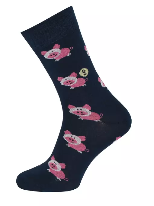 Носки мужские в банке (новый год) classic 2128в брестские 152 синий, 17С2128В, 40-41 (25), БРЕСТСКИЕ,  - 2