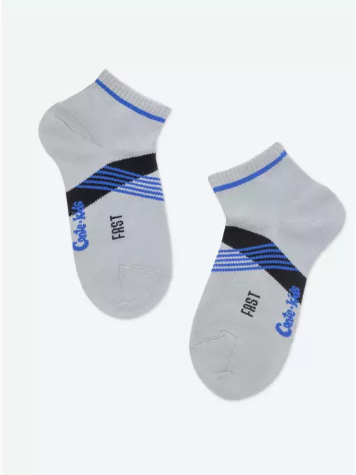 Носки детские (короткие) active 956 светло-серый, 13С-34СП, 20, CONTE-KIDS,  - 5