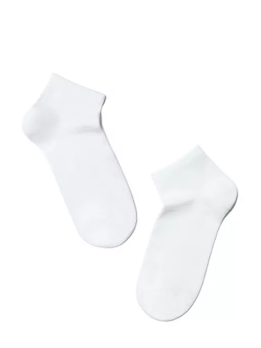 Короткие женские спортивные носки из хлопка 3dsocks 000 белый, 24С-3СП, 36-38 (23-25), CONTE ELEGANT,  - 3
