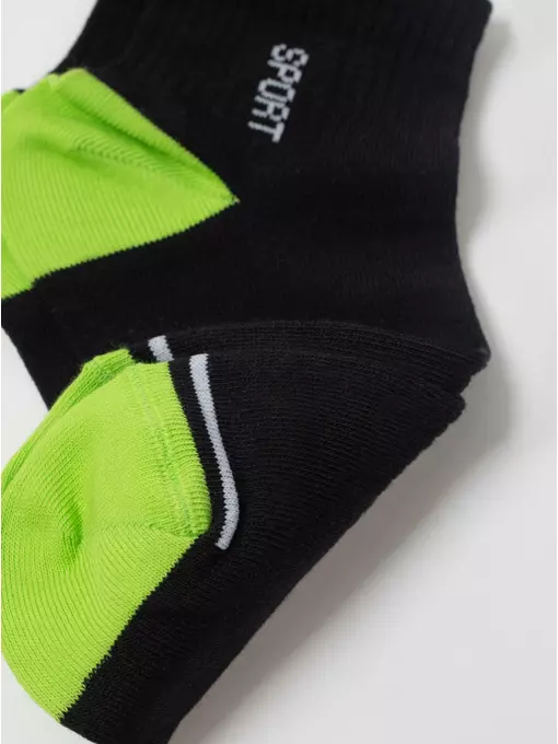 Носки детские (короткие) active 957 черный, 13С-34СП, 20, CONTE-KIDS,  - 6