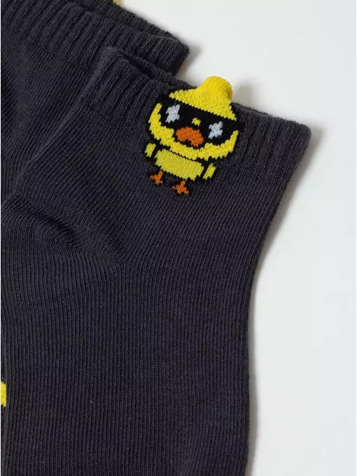 Носки детские (с пикотом) tip-top 967 темно-серый, 23С-110/1СП, 14, CONTE-KIDS,  - 6