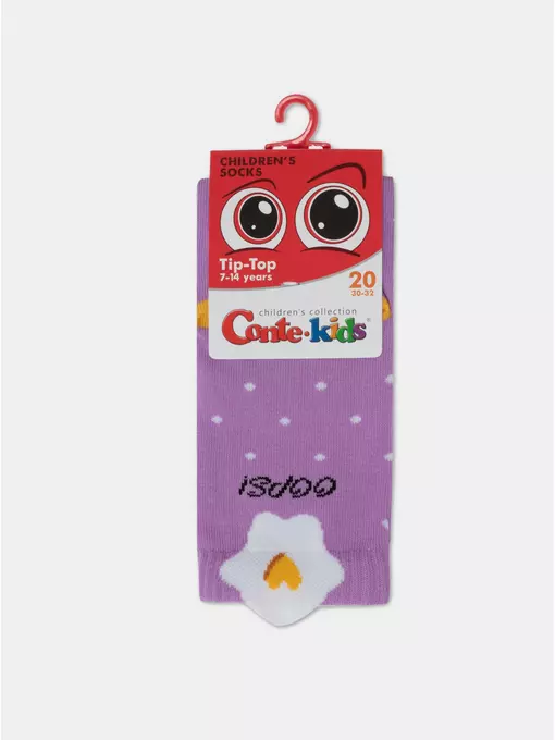 Носки детские (с пикотом) tip-top 977 сиреневый, 23С-110СП, 20, CONTE-KIDS,  - 8