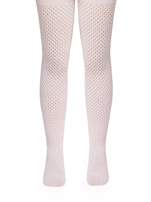 Ажурные детские колготки miss 616 светло-розовый, 20С-206СП, 92-98 (14), CONTE-KIDS,  - 5