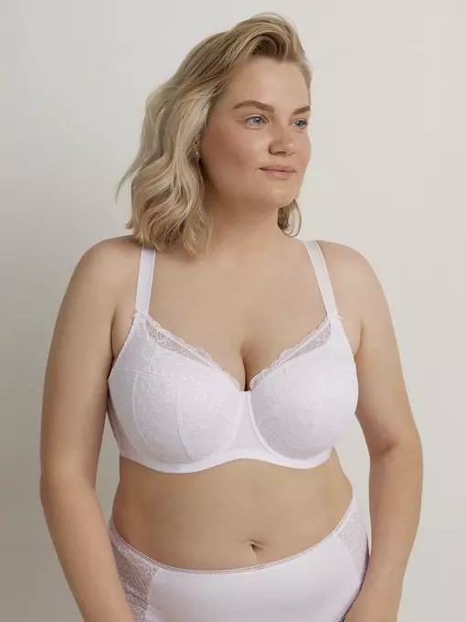 Бюстгальтер «дублированный» comfort plus rb5194 белый, 23С-0015КСП, 80F, CONTE ELEGANT,  - 2