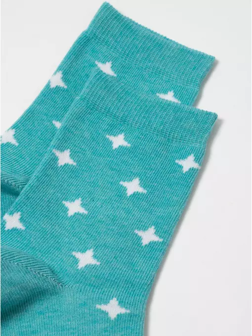 Носки женские esli basic 591 бирюза, 21С-78СПЕ, 36-39 (23-25), ESLI,  - 7