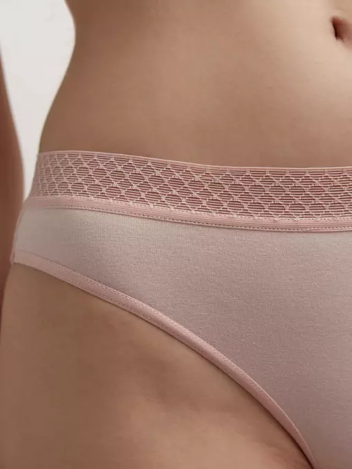 Трусы женские «бикини» из хлопка basic collection lb 2001.11 cameo, 22С-2278ТСП, 102/L, CONTE ELEGANT,  - 2