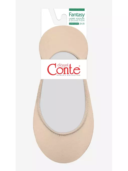 Подследники женские conte fantasy 0002 beige, 2, 36-39 (23-25), CONTE ELEGANT,  - 1