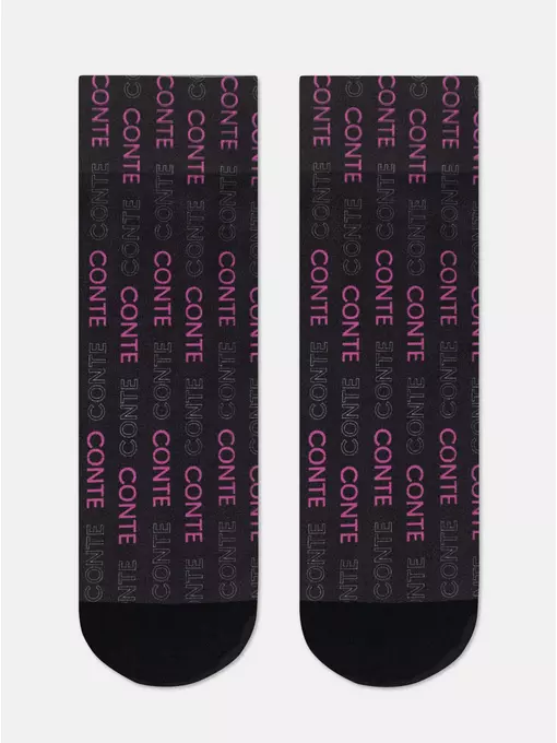 Плотные женские носки с рисунком «conte fantasy» 914 mix, 22С-56СП, 36-39 (23-25), CONTE ELEGANT,  - 4