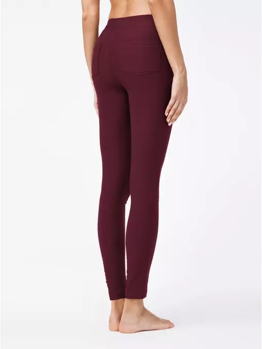 Экстрамягкие джеггинсы с высокой посадкой и термоэффектом windy port royal, 18С-558ТСП, 170-90/XS, CONTE ELEGANT,  - 2