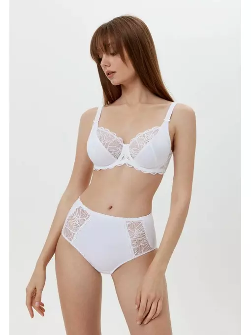 Бюстгальтер на каркасах с мягкой чашкой aura rb6099 белый, 19С-0014КСП, 90E, CONTE ELEGANT,  - 3