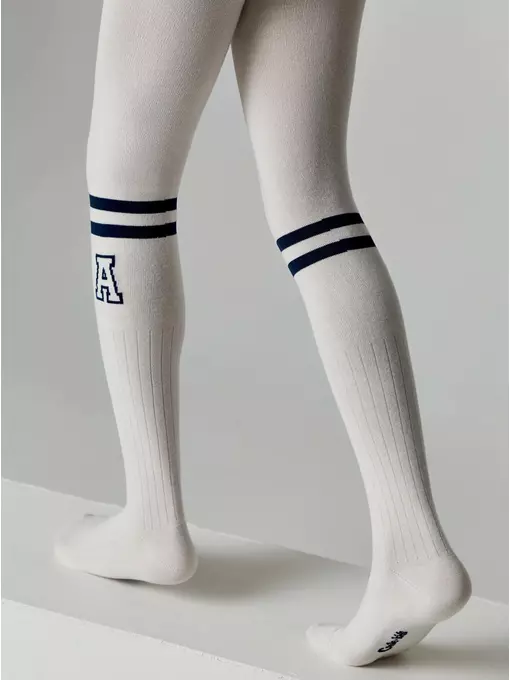 Колготки детские tip-top 680 молочный, 4С-06СП, 140-146 (22), CONTE-KIDS,  - 3