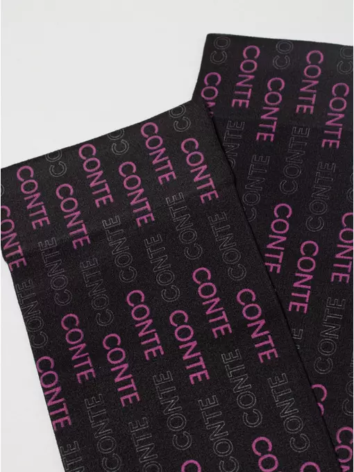 Плотные женские носки с рисунком «conte fantasy» 914 mix, 22С-56СП, 36-39 (23-25), CONTE ELEGANT,  - 5