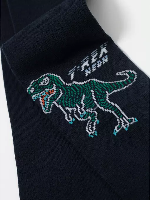 Колготки детские tip-top 690 темно-синий, 4С-04СП, 116-122 (18), CONTE-KIDS,  - 6