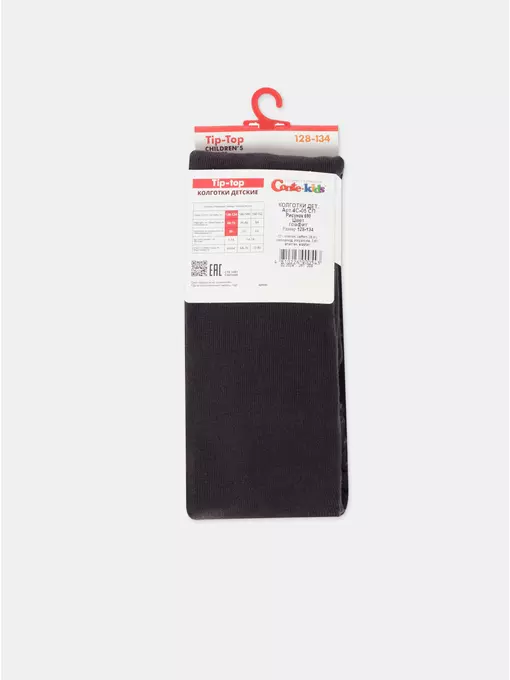 Колготки детские tip-top 690 графит, 4С-04СП, 128-134 (20), CONTE-KIDS,  - 5
