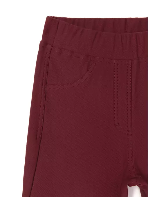 Экстрамягкие джеггинсы с высокой посадкой и термоэффектом windy dark bordo, 18С-558ТСП, 170-102/L, CONTE ELEGANT,  - 5