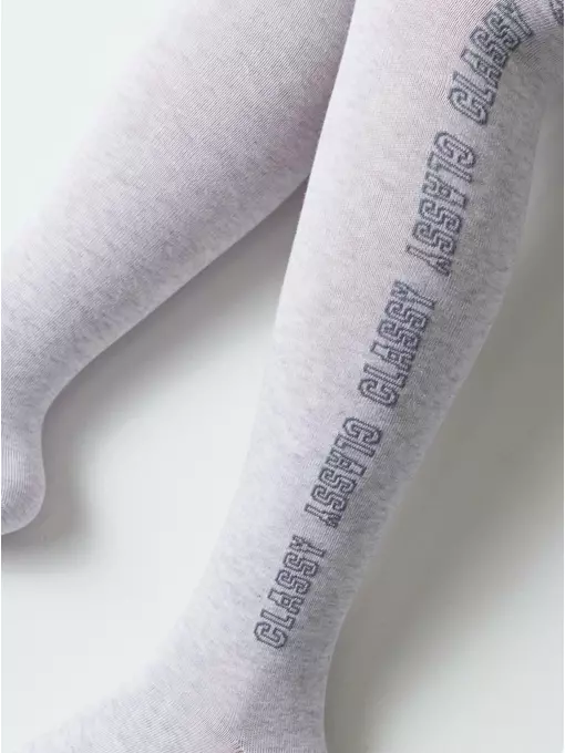 Колготки детские tip-top 681 светло-серый, 4С-06СП, 140-146 (22), CONTE-KIDS,  - 2