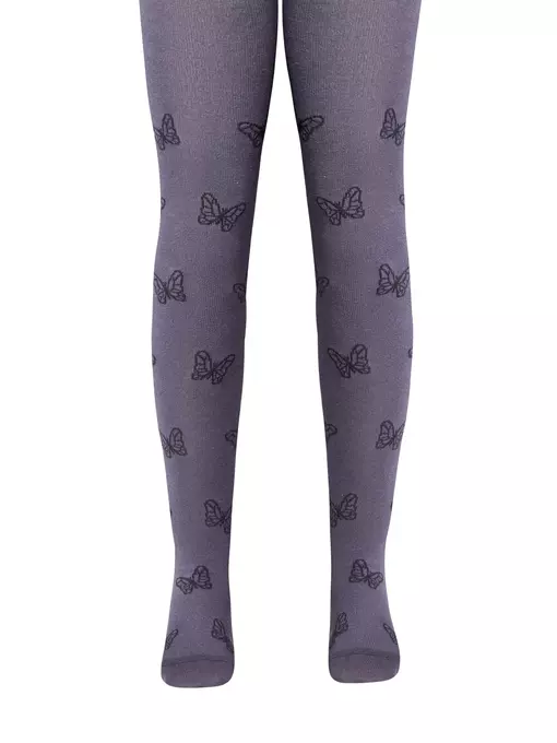 Колготки детские tip-top 678 серо-фиолетовый, 4С-04СП, 128-134 (20), CONTE-KIDS,  - 3