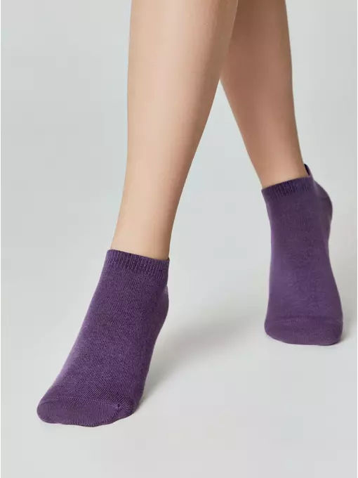 Носки женские (короткие) esli basic 590 сиреневый, 20С-39СПЕ, 36-39 (23-25), ESLI,  - 2