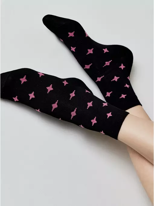 Носки женские esli basic 591 черный, 21С-78СПЕ, 36-39 (23-25), ESLI,  - 2