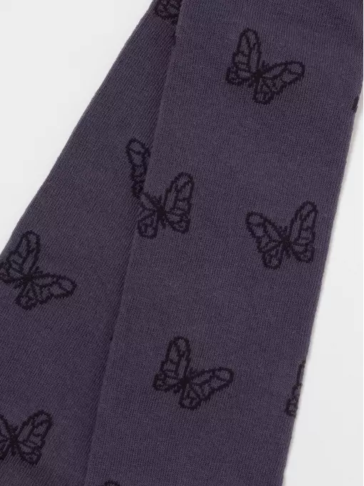 Колготки детские tip-top 678 серо-фиолетовый, 4С-04СП, 128-134 (20), CONTE-KIDS,  - 4