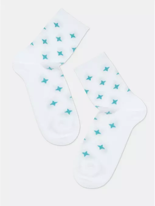 Носки женские esli basic 591 белый, 21С-78СПЕ, 36-39 (23-25), ESLI,  - 5