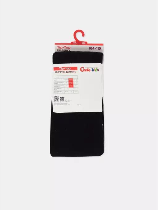 Колготки детские tip-top (мордашки) 686 черный-белый, 17С-60СП, 80-86 (14), CONTE-KIDS,  - 10