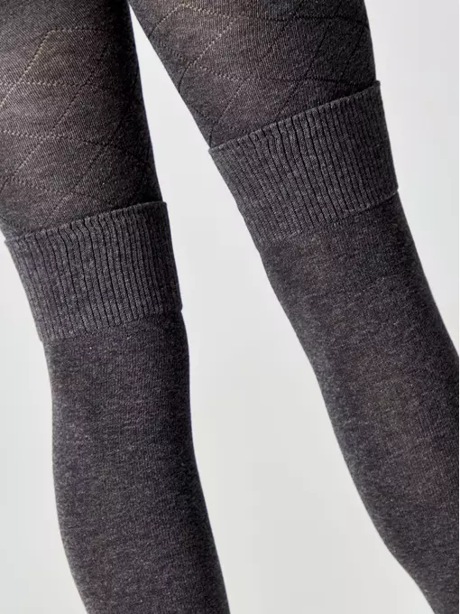 Колготки подростковые conte-kids tip-top 682 темно-серый, 23С-153СП, 140-146 (22), CONTE-KIDS,  - 6