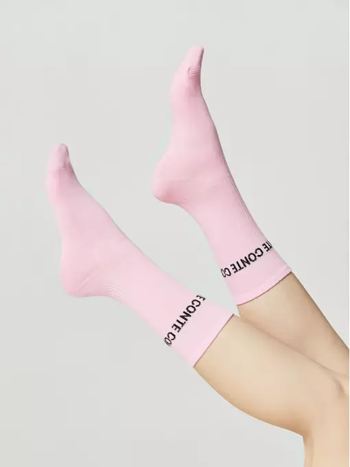 Длинные женские носки active 619 светло-розовый, 20С-20СП, 39-41 (25-27), CONTE ELEGANT,  - 4