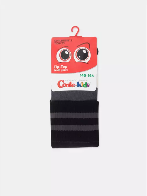 Колготки подростковые tip-top 685 темно-серый, 23С-153СП, 140-146 (22), CONTE-KIDS,  - 6
