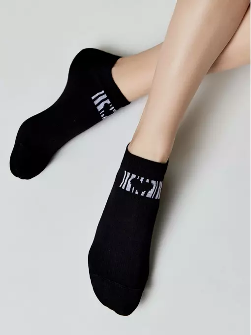 Короткие женские носки active esli 584 черный, 22С-42СПЕ, 36-37 (23), ESLI,  - 3