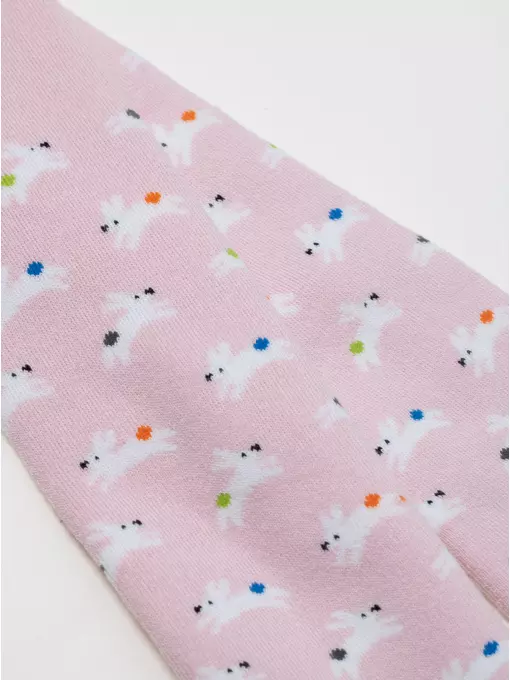 Теплые махровые детские колготки sof-tiki (махровые внутри) 643 светло-розовый, 7С-38СП, 80-86 (14), CONTE-KIDS,  - 5