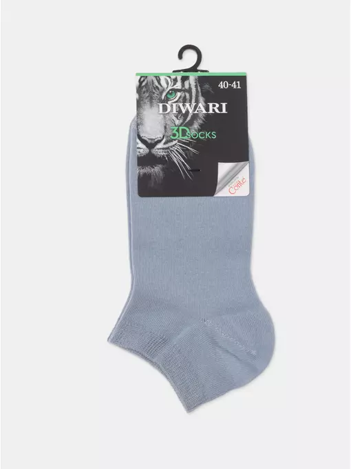 Короткие мужские носки diwari 3dsocks 000 светлый джинс, 23С-122СП, 40-41 (25), DIWARI,  - 3