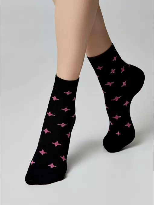 Носки женские esli basic 591 черный, 21С-78СПЕ, 36-39 (23-25), ESLI,  - 4