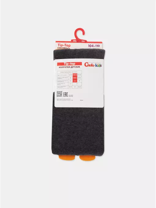 Колготки детские tip-top (мордашки) 687 оранжевый, 17С-60СП, 80-86 (14), CONTE-KIDS,  - 12