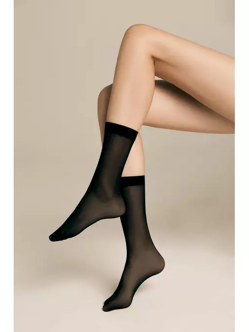 Носки женские dress code 20 den (1 пара) nero, 24С-104СП, 36-39 (23-25), CONTE ELEGANT,  - 4