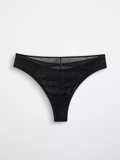 Трусы женские floral tattoo lbr 2874 black, 23С-2911ТСП, 90/XS, CONTE ELEGANT,  - 4