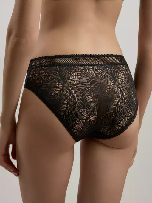 Трусы женские слип со средней линией талии jungle tp3121 черный, 23С-0028КСП, 106/XL, CONTE ELEGANT,  - 2